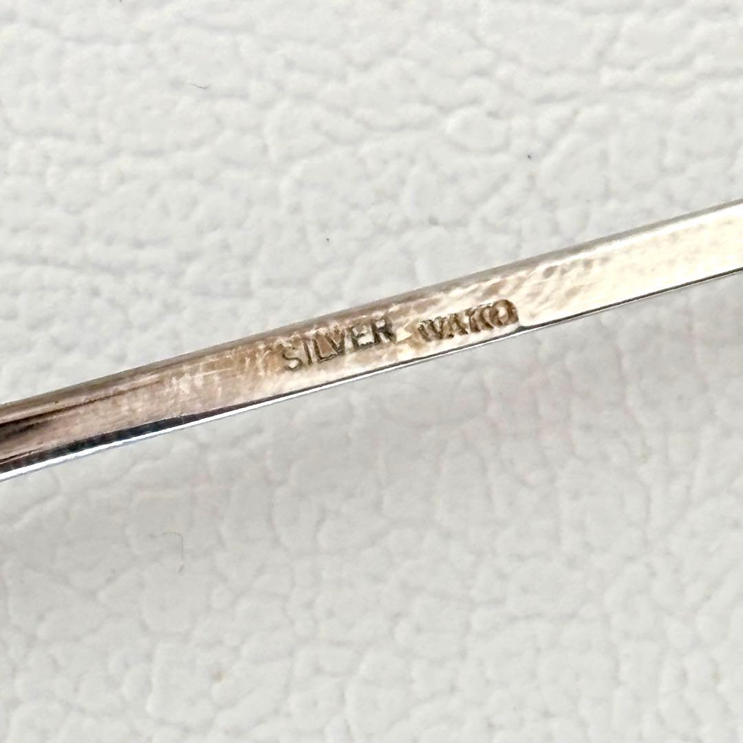 銀製 和光 WAKO GINZA シルバー フルーツピック 菓子切り 菓子楊枝