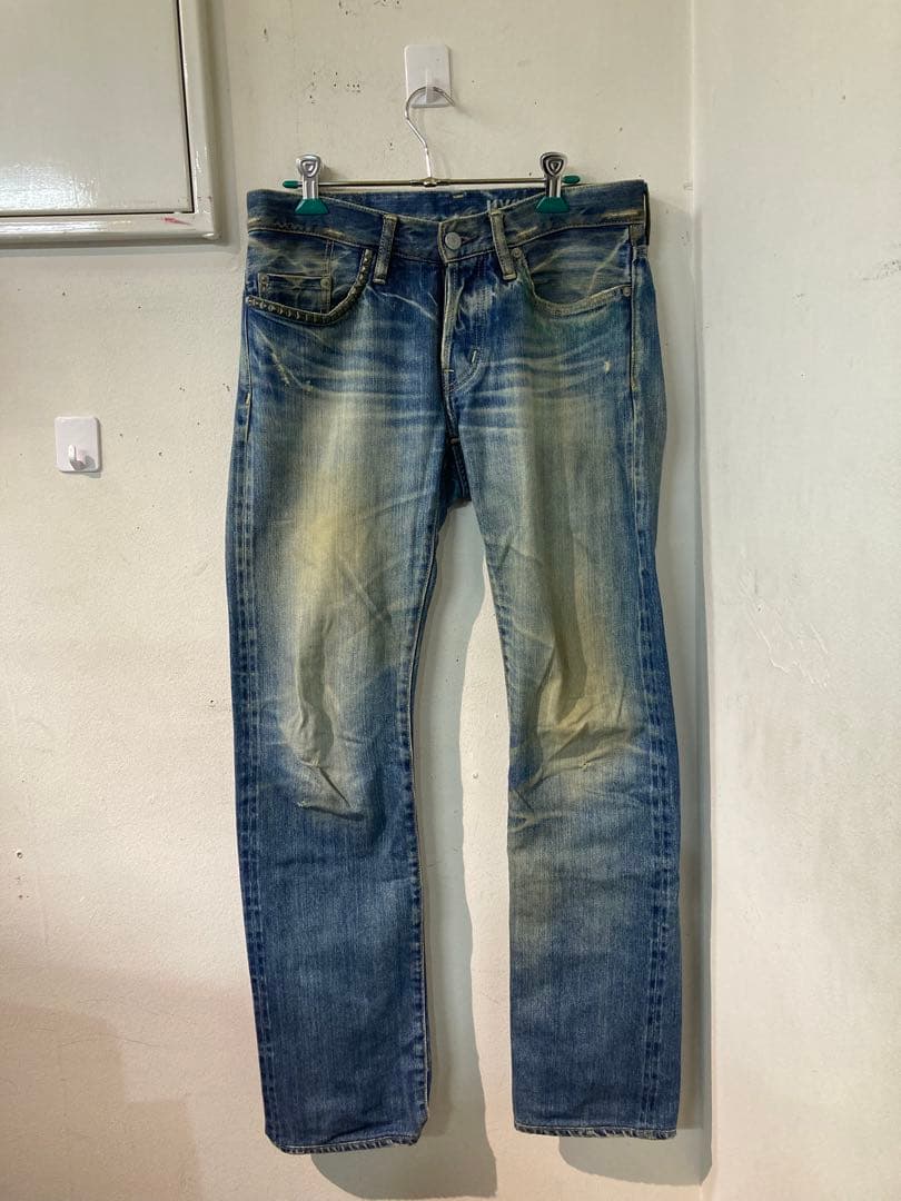 HYSTERIC GLAMOUR デニムパンツ y2k ダメージ加工　D29