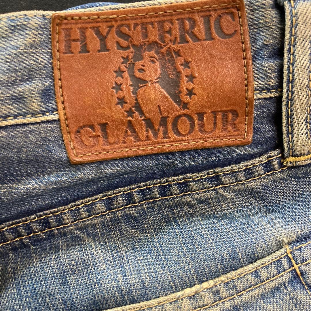 HYSTERIC GLAMOUR デニムパンツ y2k ダメージ加工　D29