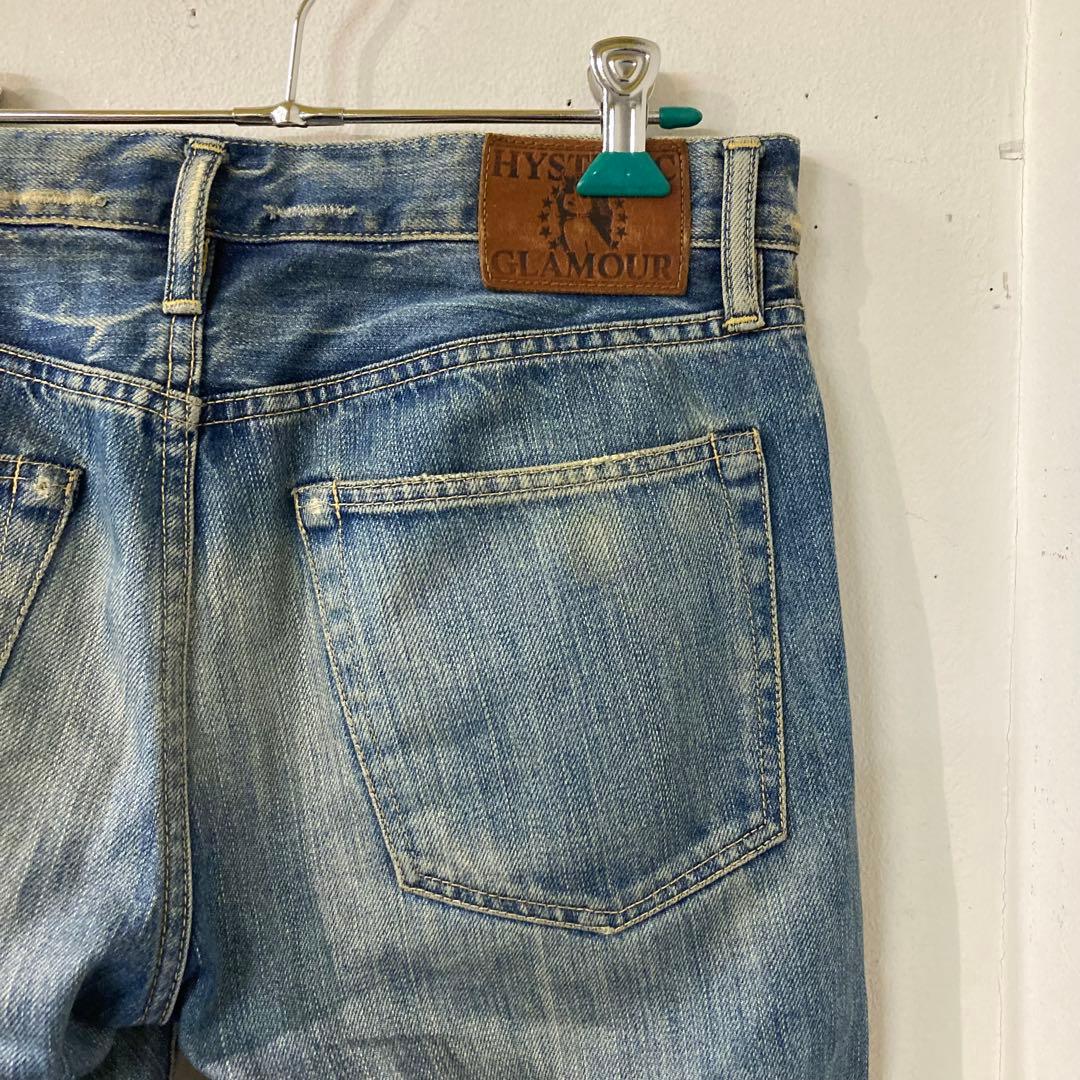 HYSTERIC GLAMOUR デニムパンツ y2k ダメージ加工　D29