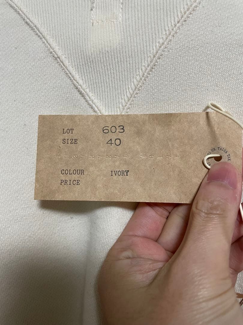 トップス Taiga Takahashi LOT.603 SWEAT SHIRT\"