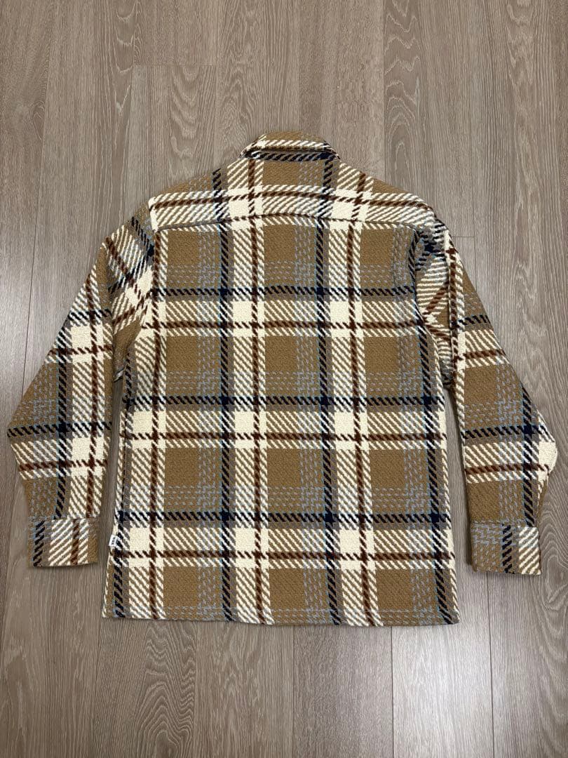 wax london ワックスロンドン EcruBeige オーバーシャツ M