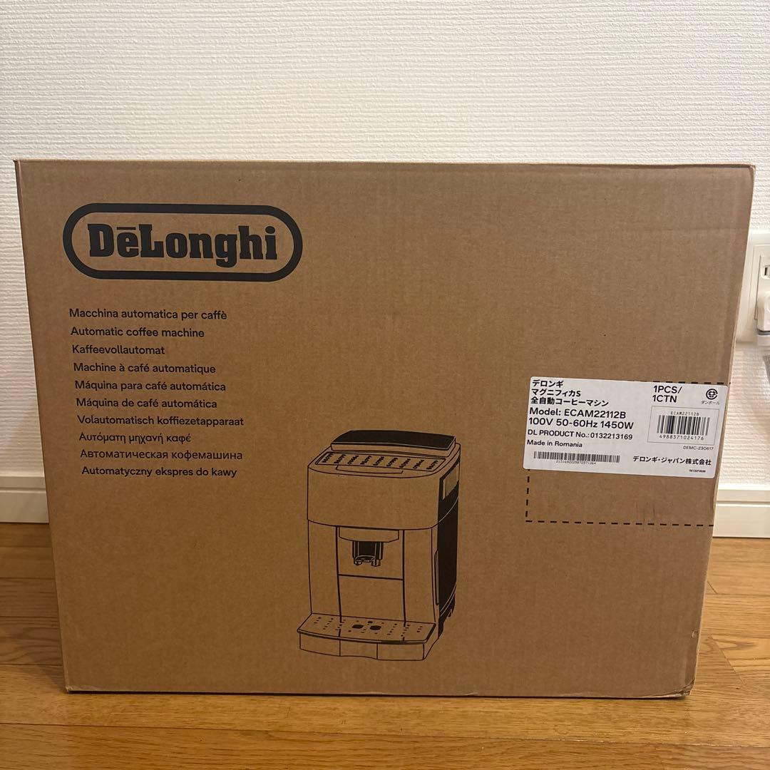 DeLonghi Magnifica S 自動コーヒーマシンECAM22112B