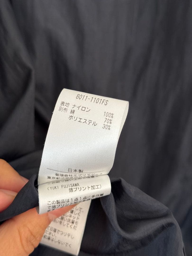 HANDROOM YUKIFUJISAWA 黒 長袖シャツ Lサイズ