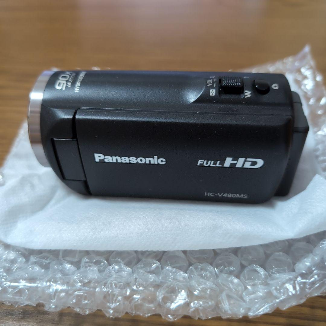 ビデオカメラ HC-V480MS 新品バッテリー、充電器セット 商品説明必読