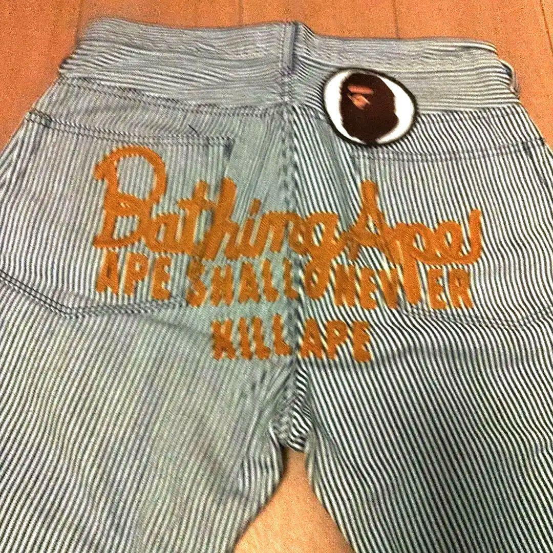 A Bathing Ape ストライプショートパンツ