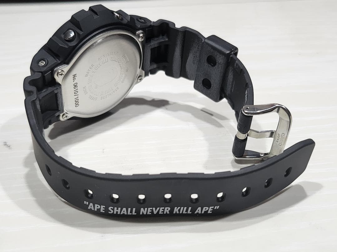 BAPE G-SHOCK ブラック 限定1000本 新品未使用 電池交換済み