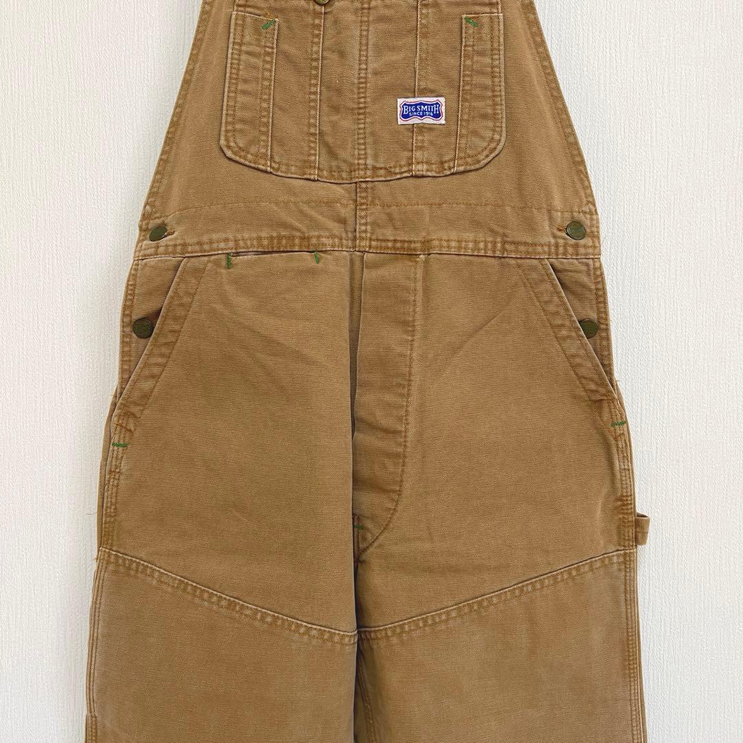 USA製 70s BIG SMITH ダック地 オーバーオール ビンテージ