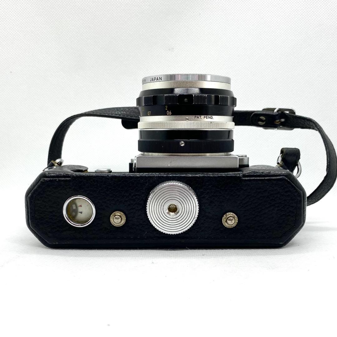 【C6677】F+nikkor-s auto 5cm f2 中期 フイルムカメラ