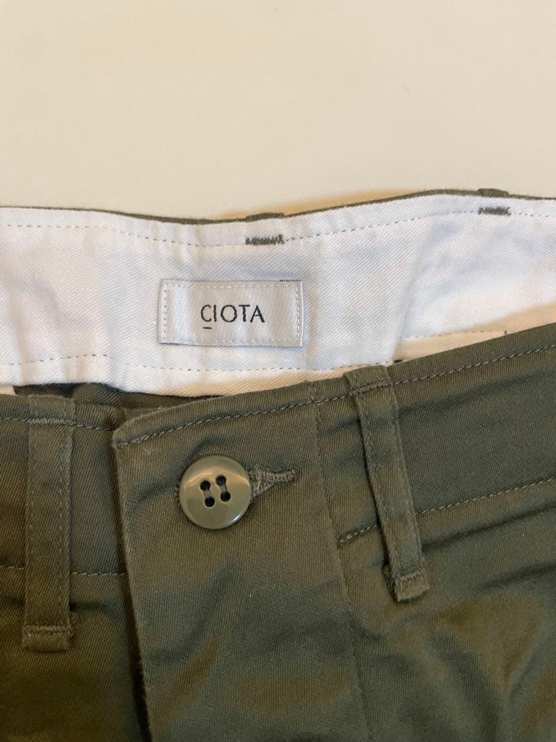 美品　CIOTA ジャーナルスタンダード別注　モールスキン　チノパン