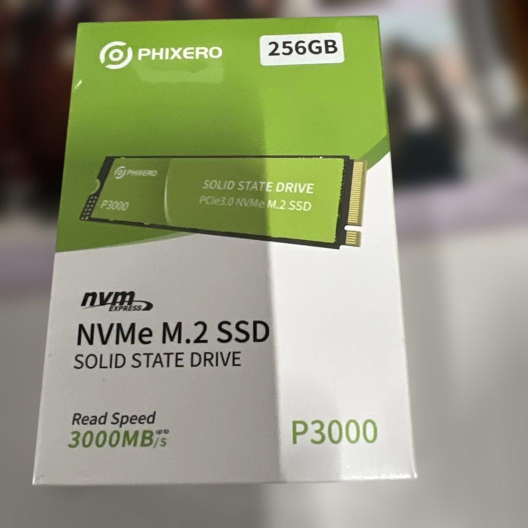 内蔵型SSD PHIXERO P3000 256GB NVME SSD