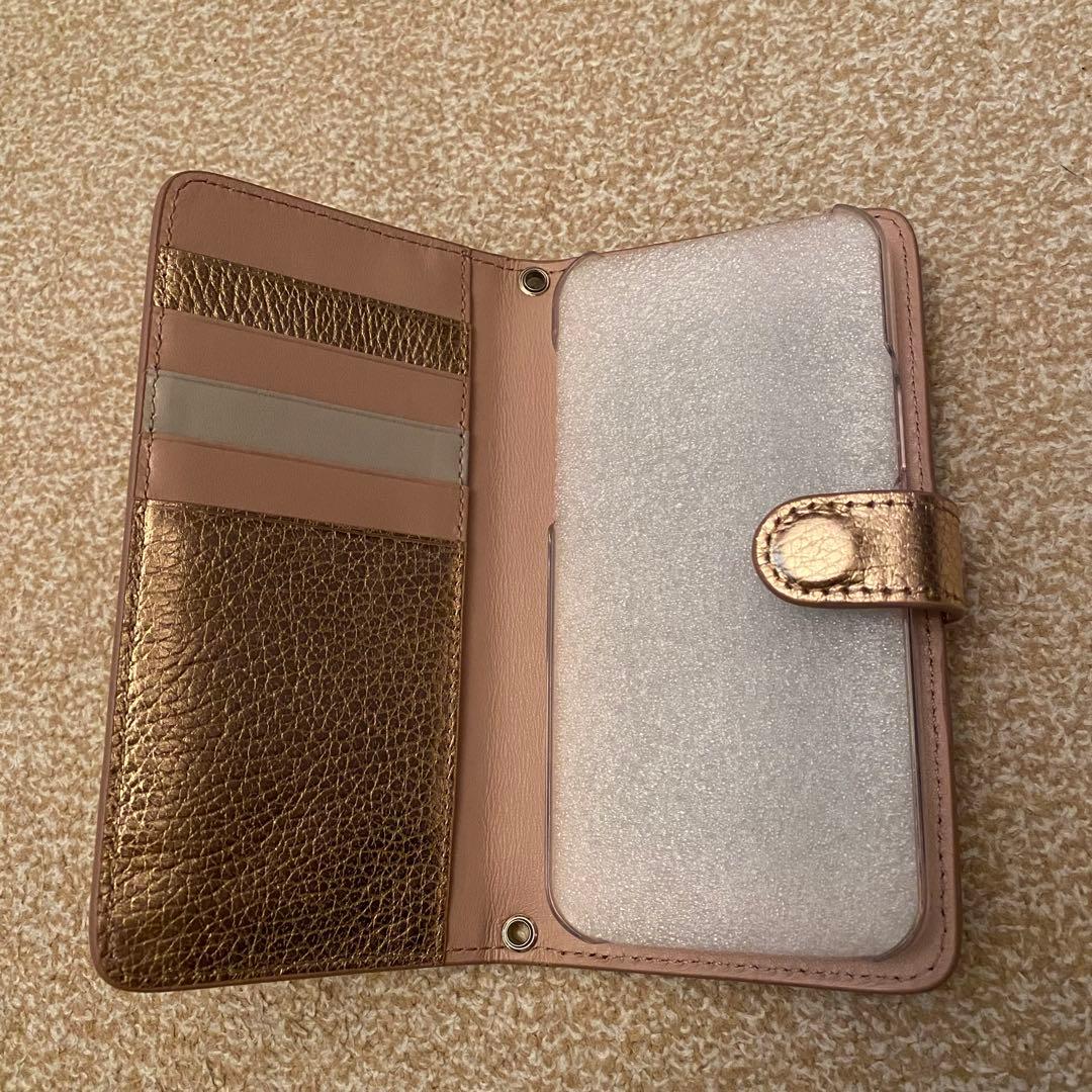 【未使用！即購入可！】サロンドアルファード 多機種対応 手帳型スマホケース ロゼ