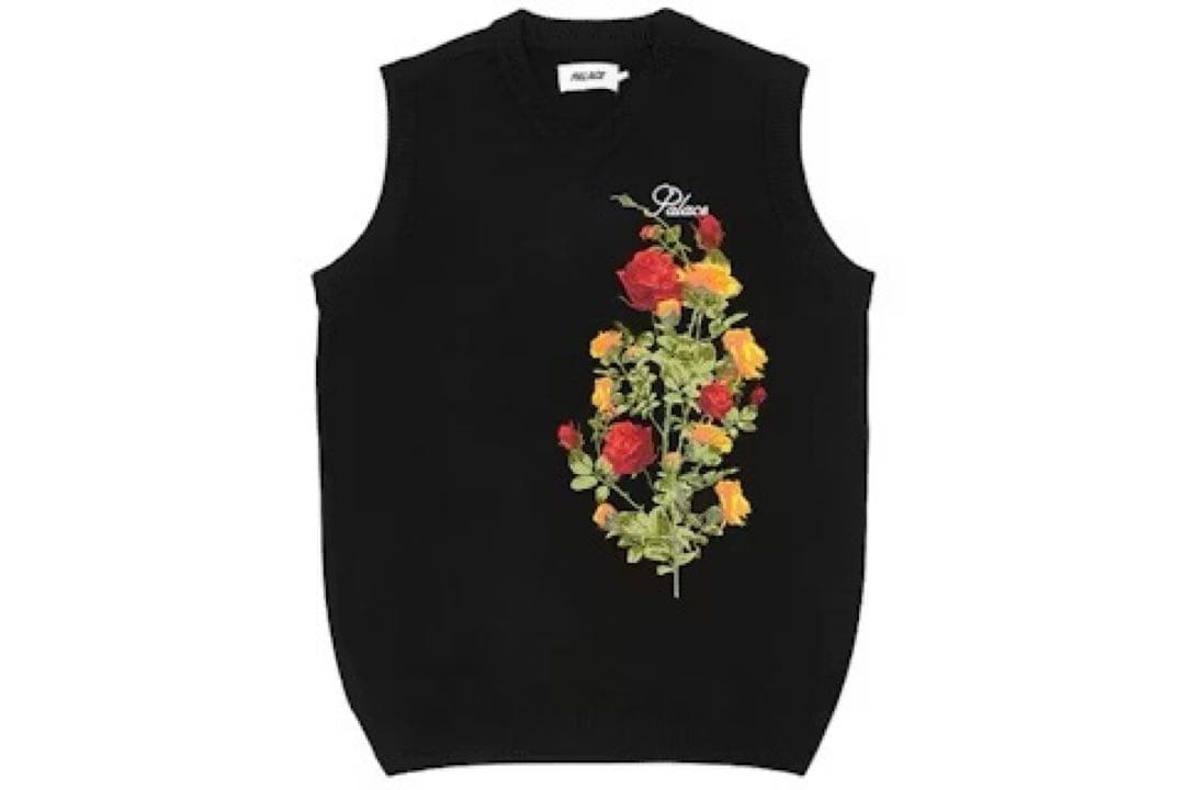 トップス Palace skatebords Rose Knit Vest