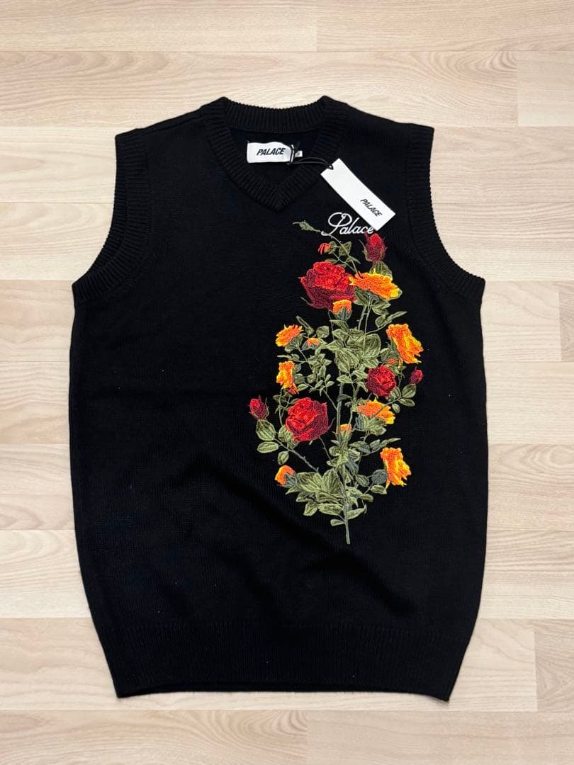 トップス Palace skatebords Rose Knit Vest