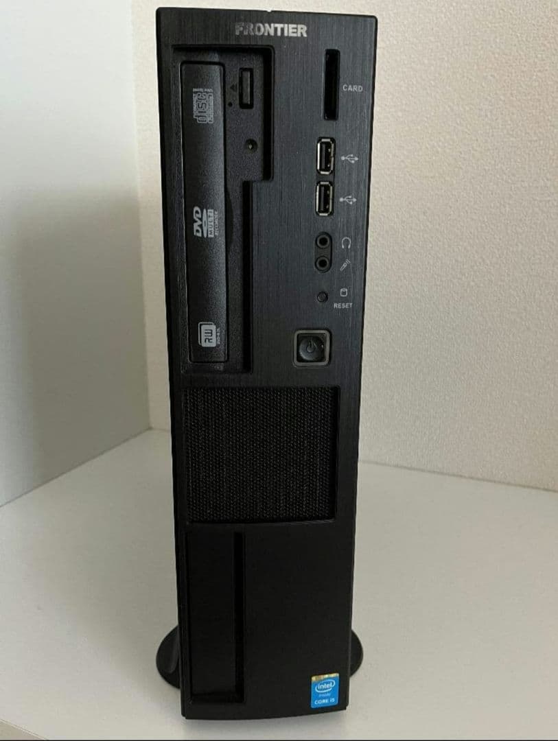 Frontier　デスクトップパソコン本体　メモリー8GB　SSD250GB