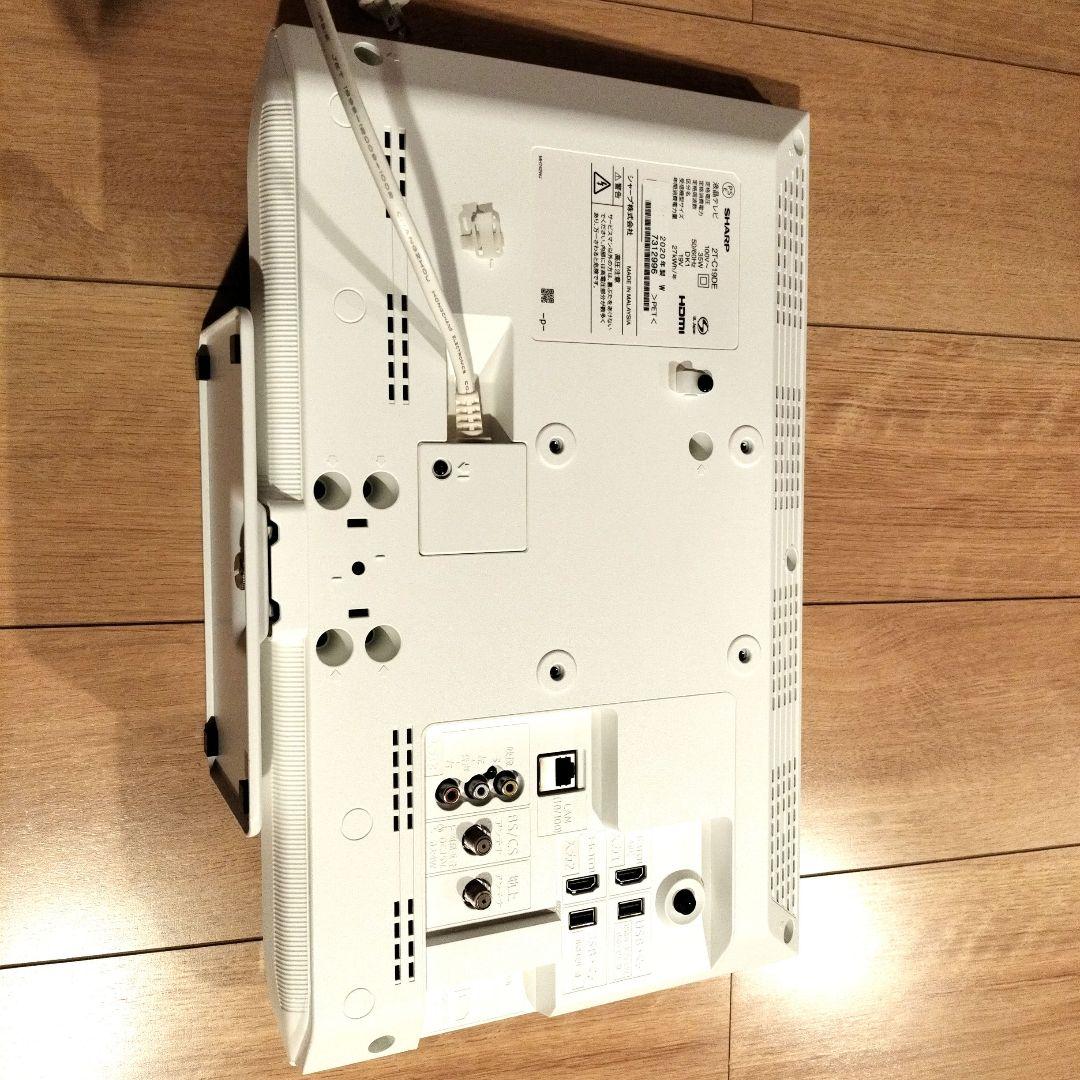 AQUOS 2T-C19DE ホワイト 本体