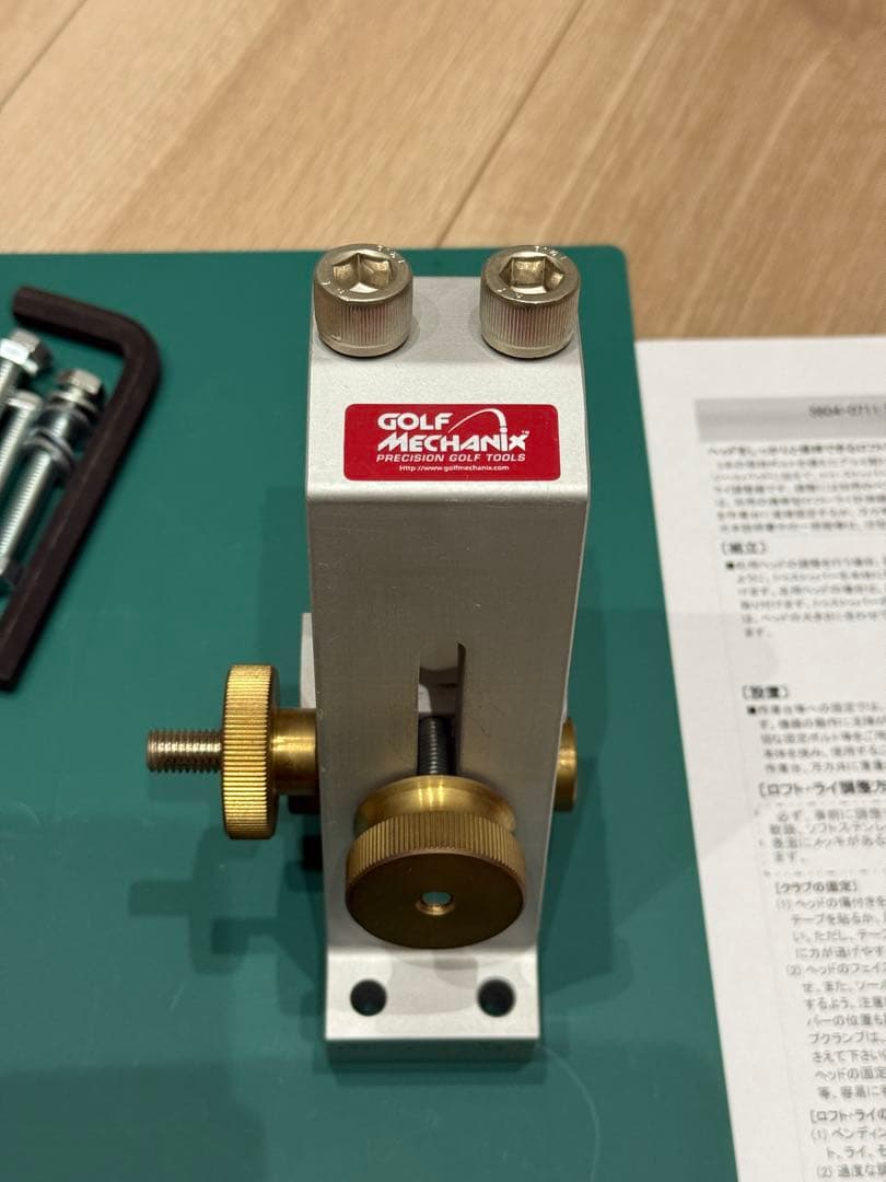 ロフト・ライ角調整機　ゴルフメカニクス製　中古