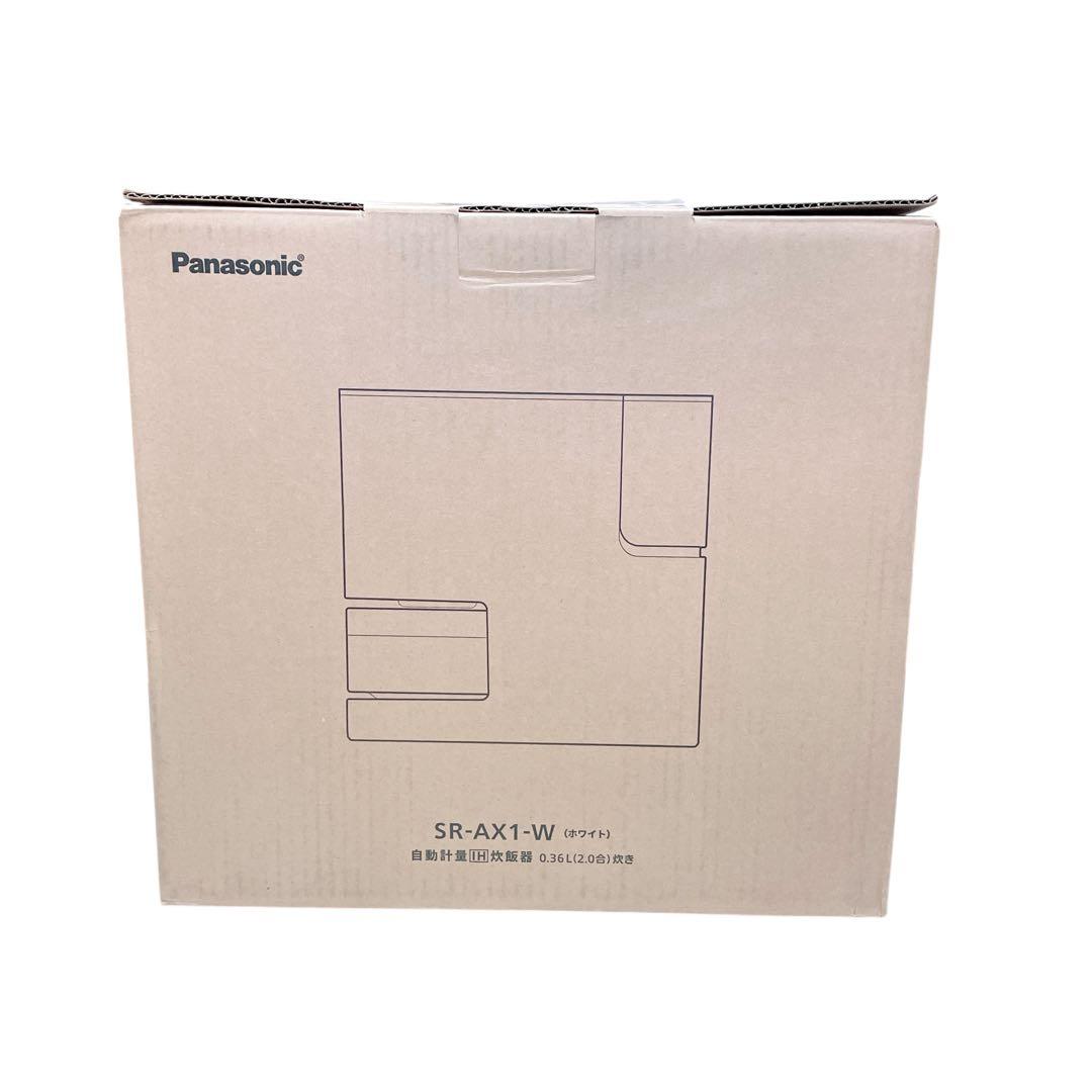 【未使用】パナソニック 炊飯器 2合 IH 全自動 SR-AX1