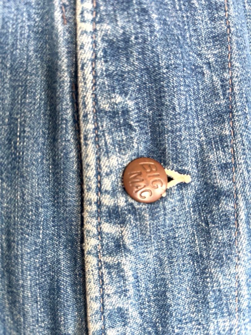 古*男様 古着　40s SUPER BIG MAC カバーオール　デニム　ジャケ