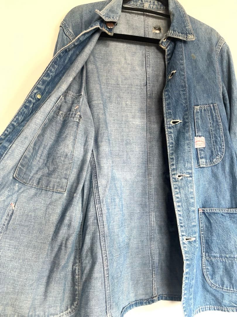 古*男様 古着　40s SUPER BIG MAC カバーオール　デニム　ジャケ