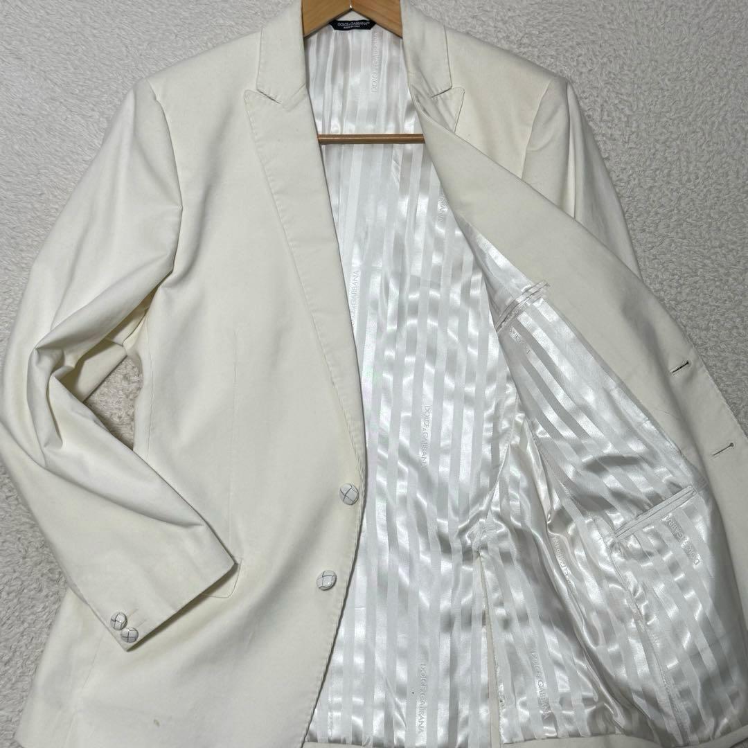 ドルチェ&ガッバーナ コーデュロイ テーラードジャケット GOLD L