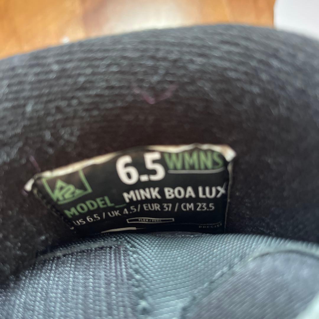 K2 MINK BOA LUX 23.5cmスノーボード ブーツ
