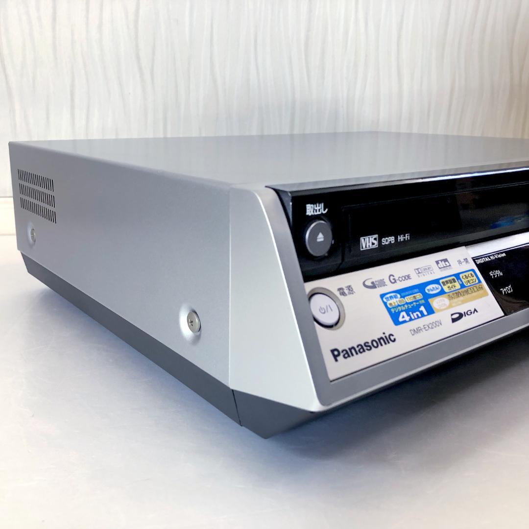 【動作良好】パナソニック DIGA ＨＤＤ内蔵 VHS DVD 一体型レコーダー