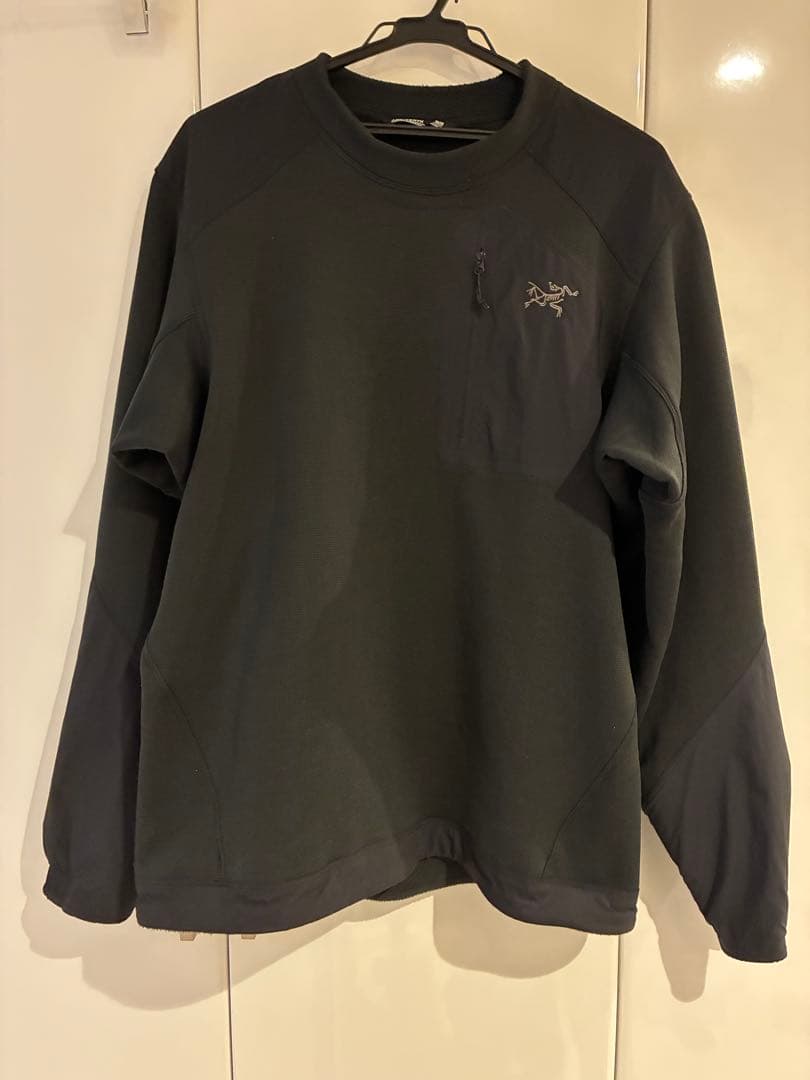 アークテリクス コンシール クルー Konseal Crew M ブラック