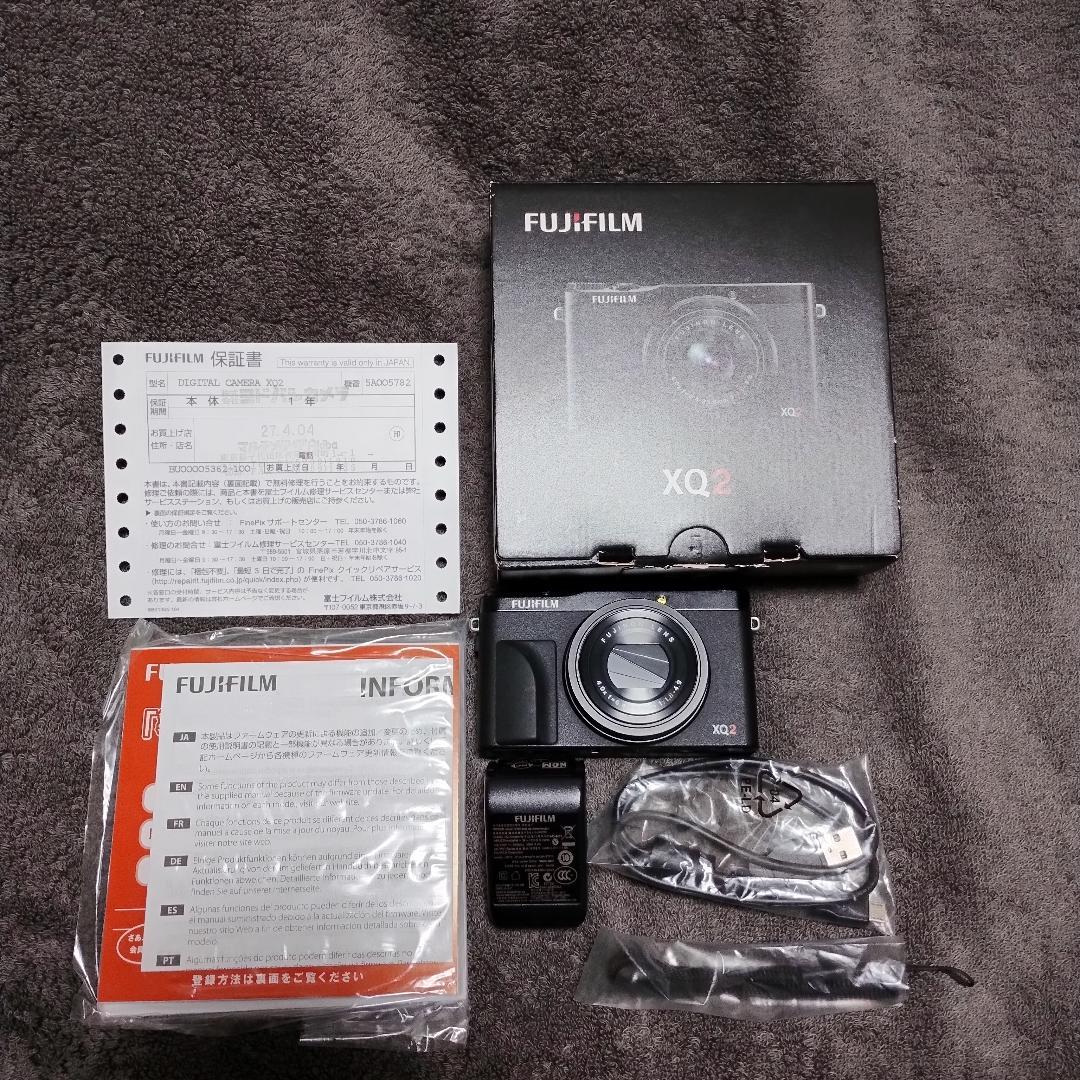 【美品・付属品完備】FUJIFILM XQ2 コンパクトデジタルカメラ