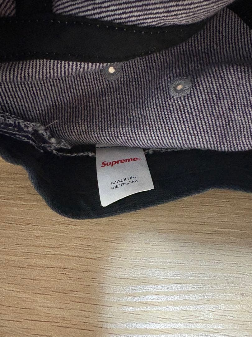 Supreme Denim Camp Cap パープル 25ss