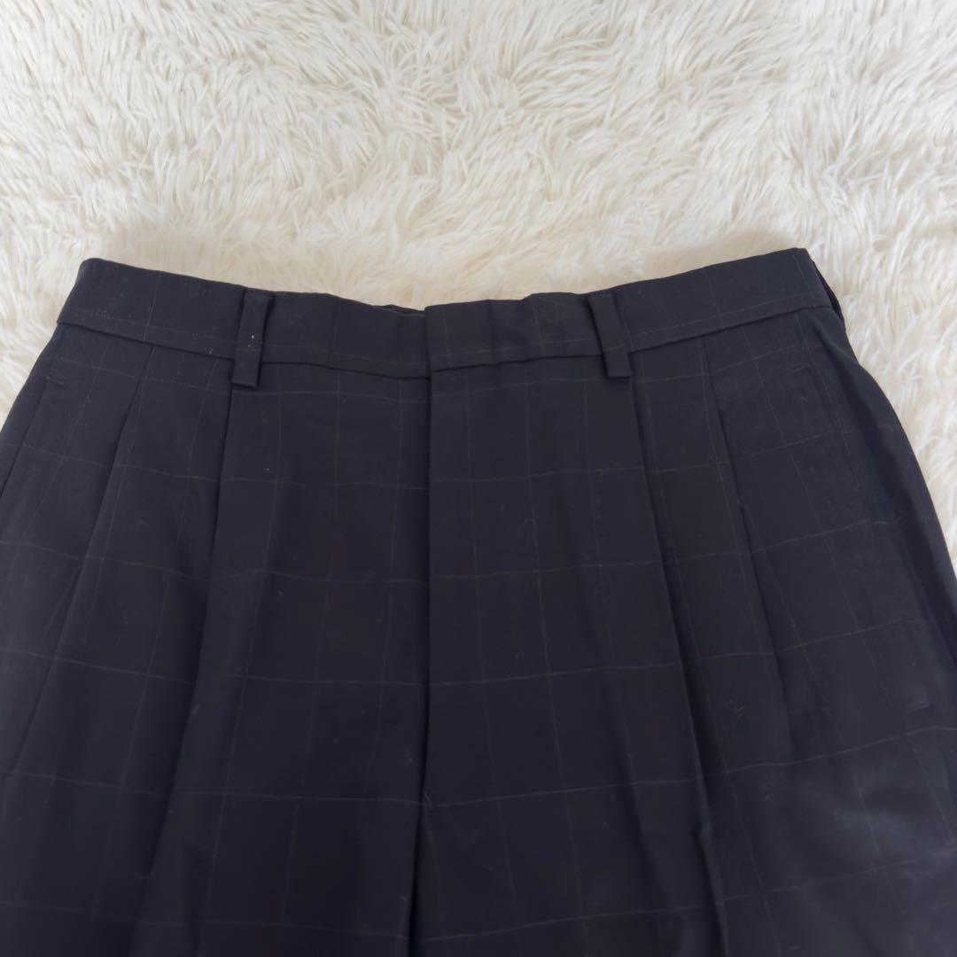 ブルックスブラザーズ✨Wool Plus LYCRA ウィンドウペン 黒 36