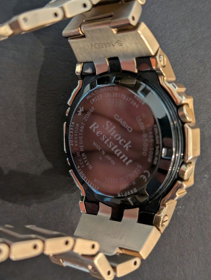 CASIO G-SHOCK GMW-B5000GD-9JF ゴールド