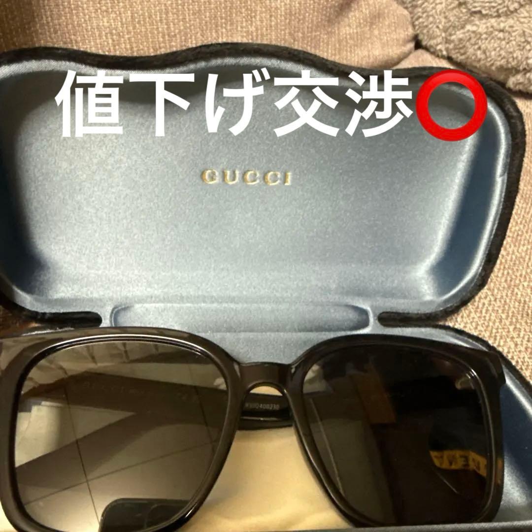 ほぼ未使用 GUCCI サングラス GG1346SK 001