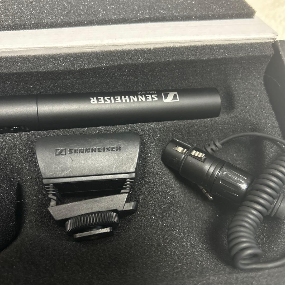 SENNHEISER MKE 600 ショットガンマイク　MZH600セット