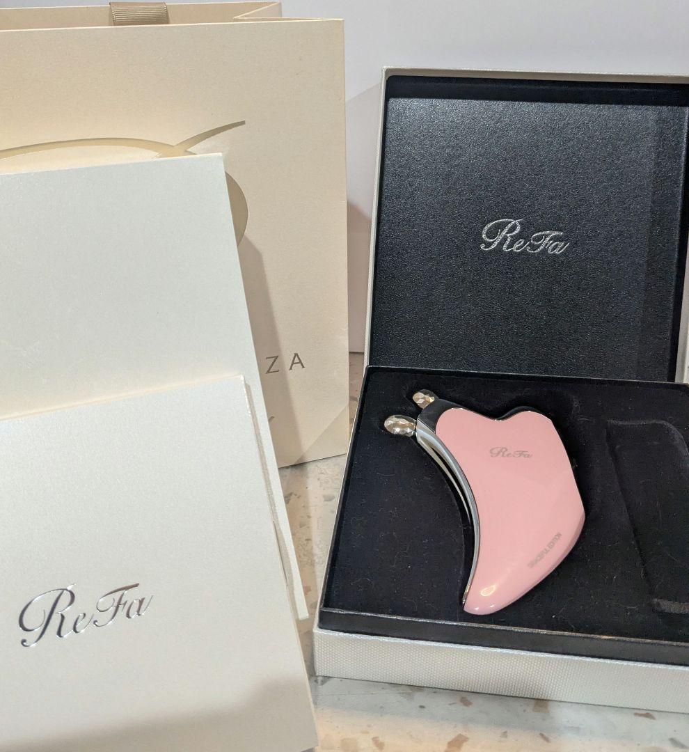 ReFa 美顔器 ピンク 収納ケース付き　カッサ　未使用