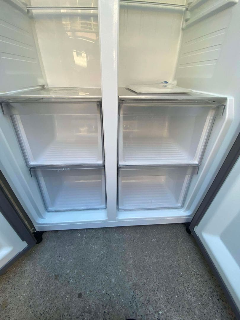 AQUA 冷蔵庫 475L 2022年製 AQR-SBS48K(S) 両開き