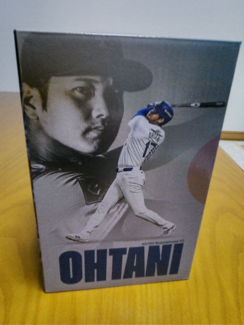大谷翔平50-50記念ボブルヘッド 8/27配布　LAバッグ付き
