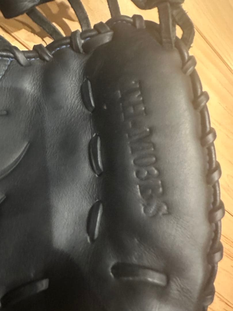 ハタケヤマ　ソフトボールキャッチーミット　黒