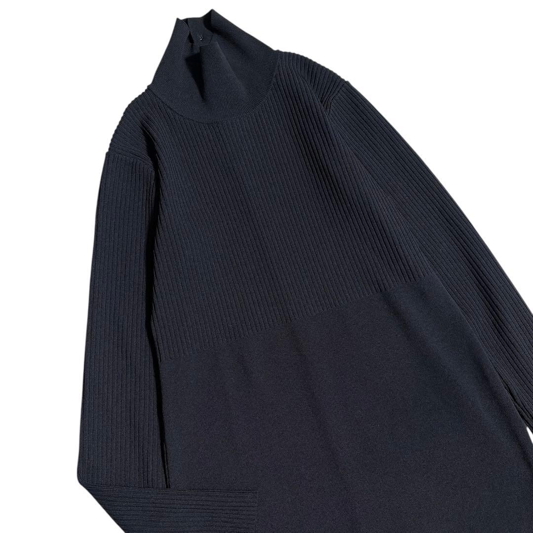 美品 NOBLE ノーブル カラーブロックニットワンピース