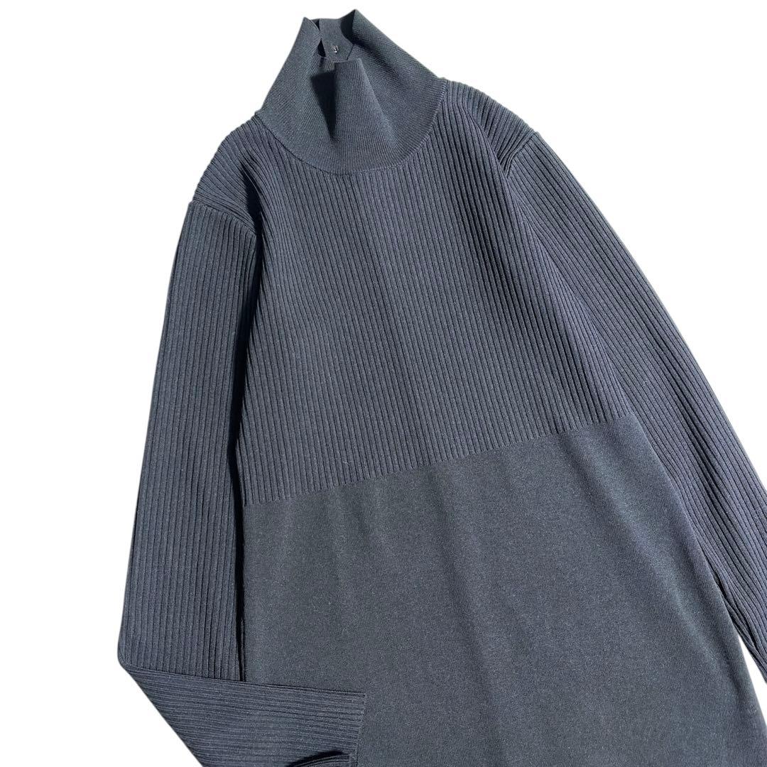 美品 NOBLE ノーブル カラーブロックニットワンピース