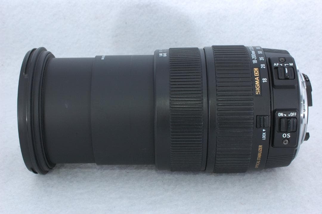 手ブレ補正◇SIGMA 18-200 3.5-6.3 DC OS HSM ニコン