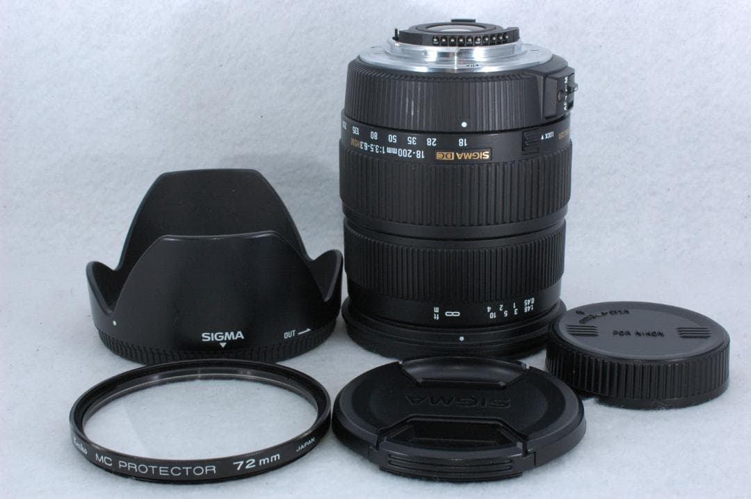 手ブレ補正◇SIGMA 18-200 3.5-6.3 DC OS HSM ニコン