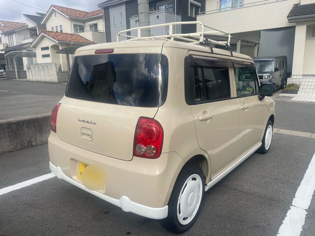 車検2年付コミコミ☆可愛いルーフキャリア付、ツートンスタイル☆アルトラパン