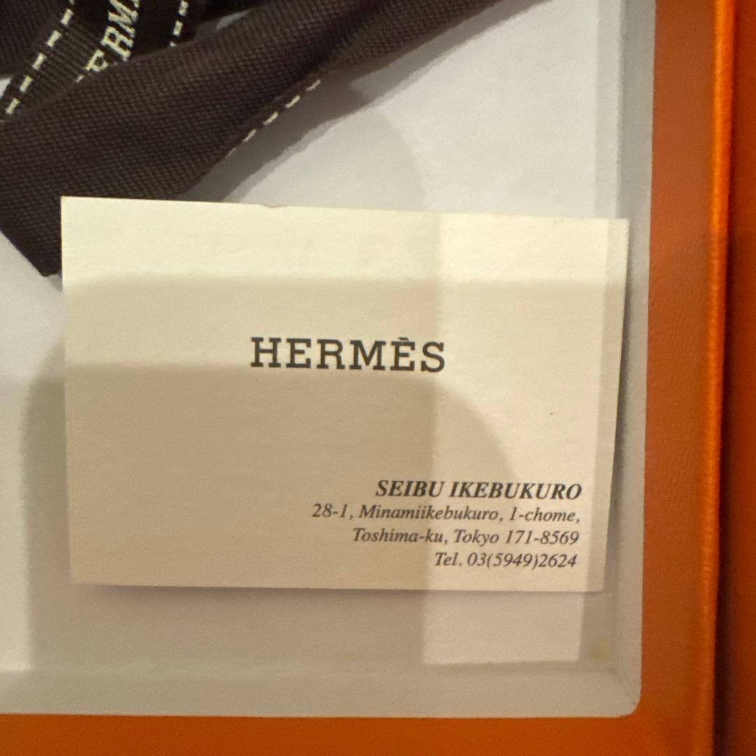 HERMES フェールアシュヴァル　キーホルダー　正規店カード付