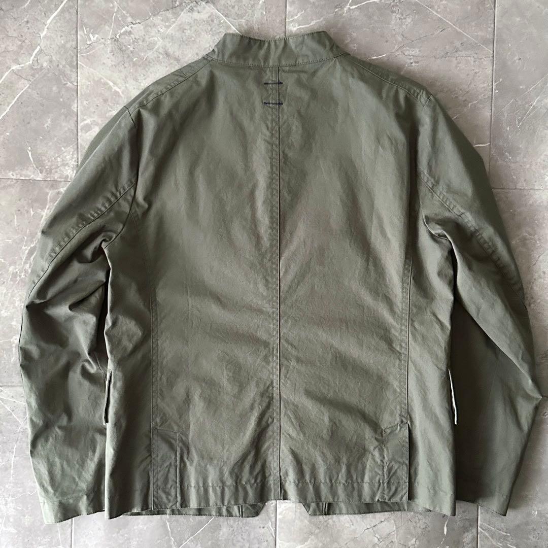HERVIER PRODUCTIONS スタンドカラー ワークジャケット M L