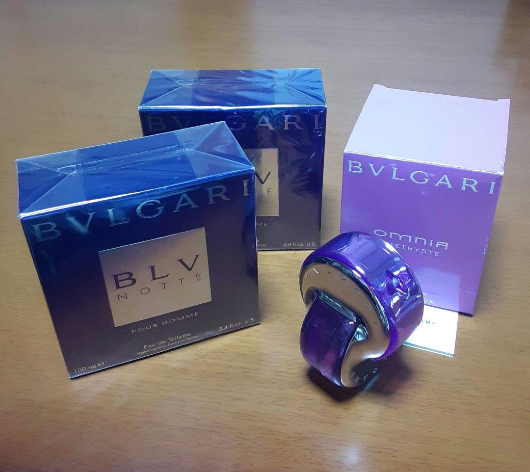 BVLGARI BLV Notte 100ml 2本 + オムニア65ml1本
