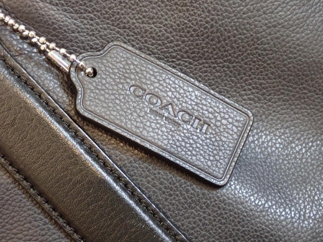COACH コーチ 本革オールレザーブリーフケース・書類カバン☆正規品☆