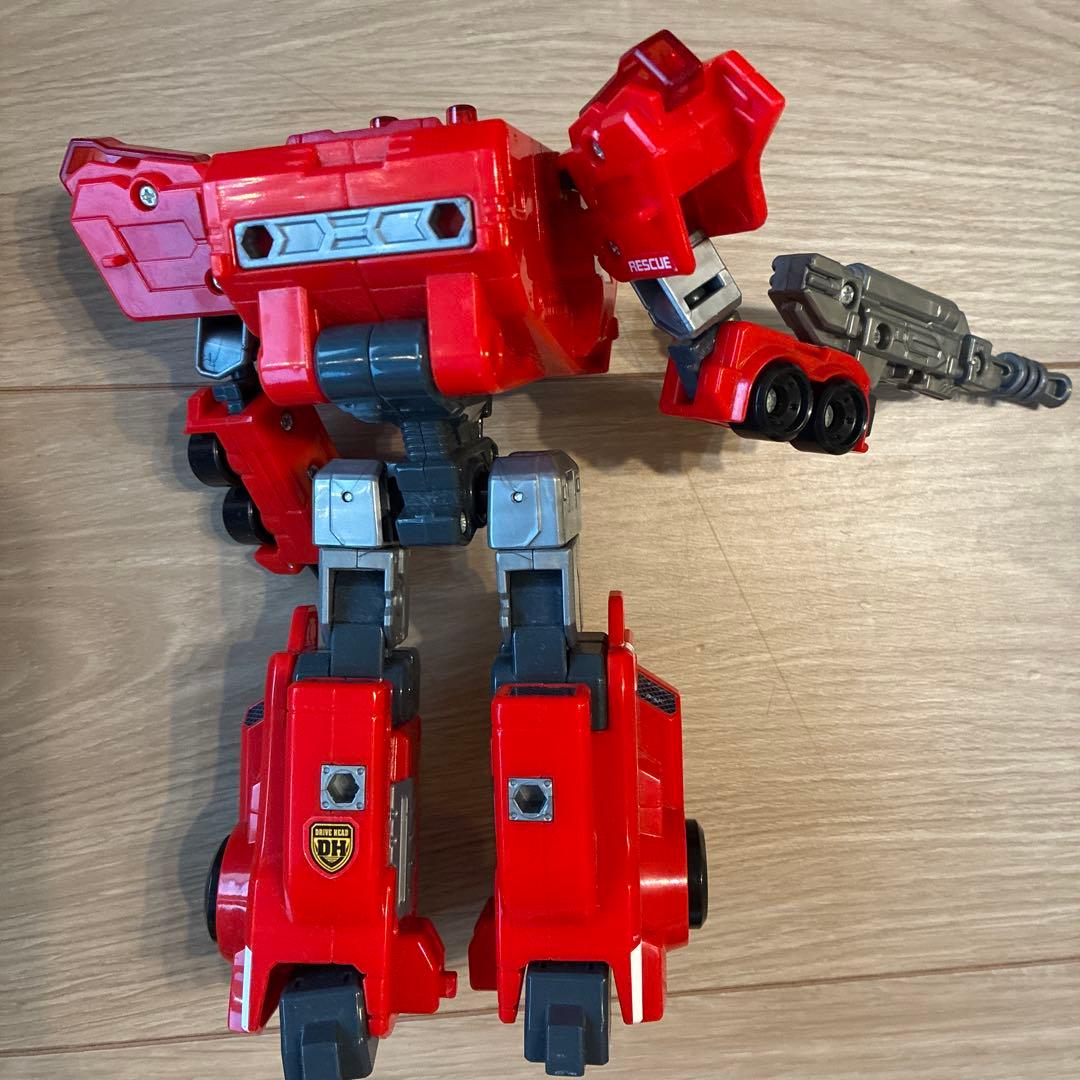 トミカ　TOMICA ハイパーレスキュー　ドライブヘッド　サイクロインターセプタ