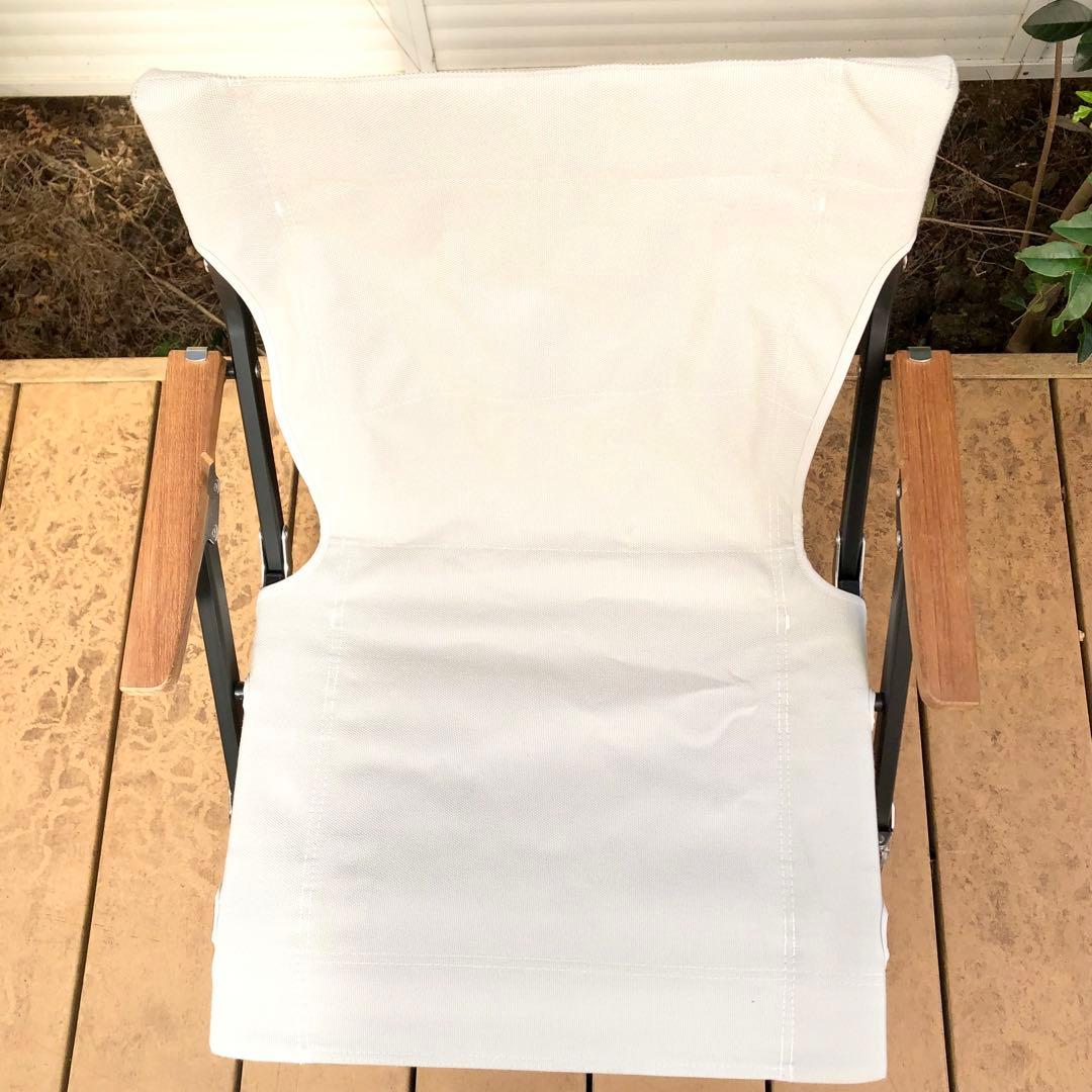 未使用  peak ローチェア ショート アイボリー LV-093IV