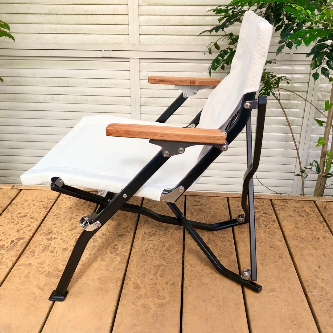 未使用  peak ローチェア ショート アイボリー LV-093IV